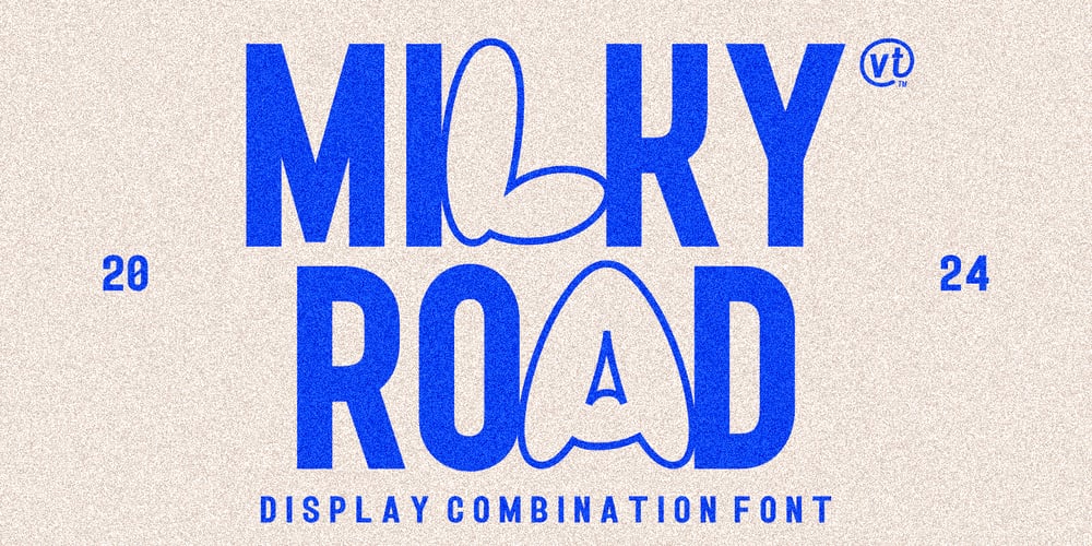 Milky Road font