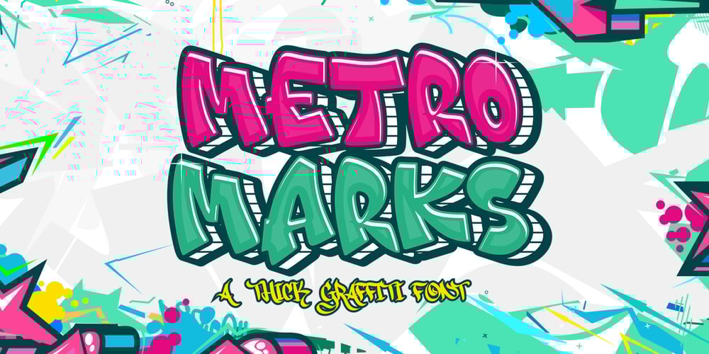 Metro Marks font