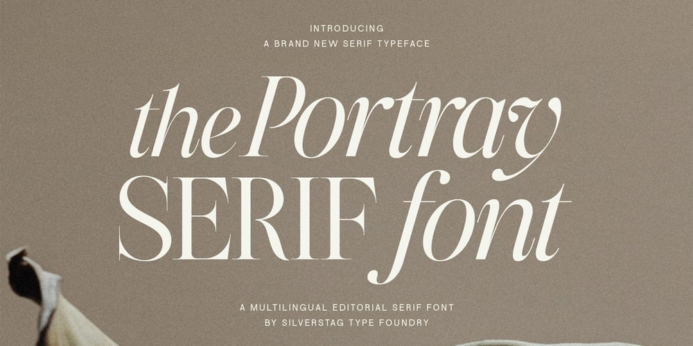 The Portray font