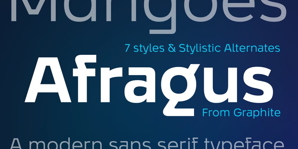 Afragus font