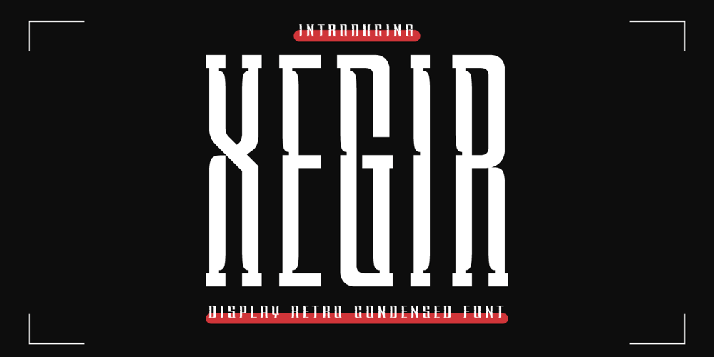 Xegir font