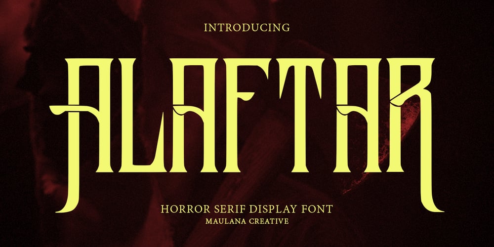 MC Alaftar font