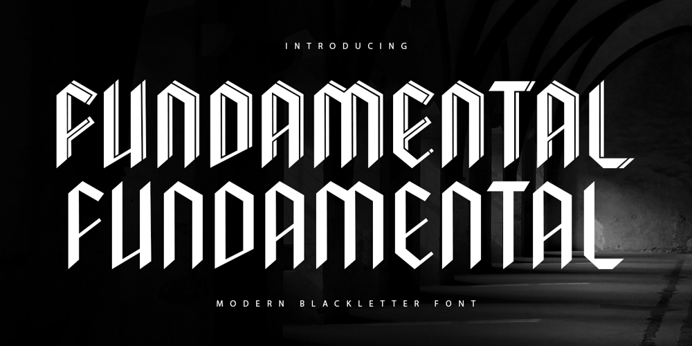 Fundamental font