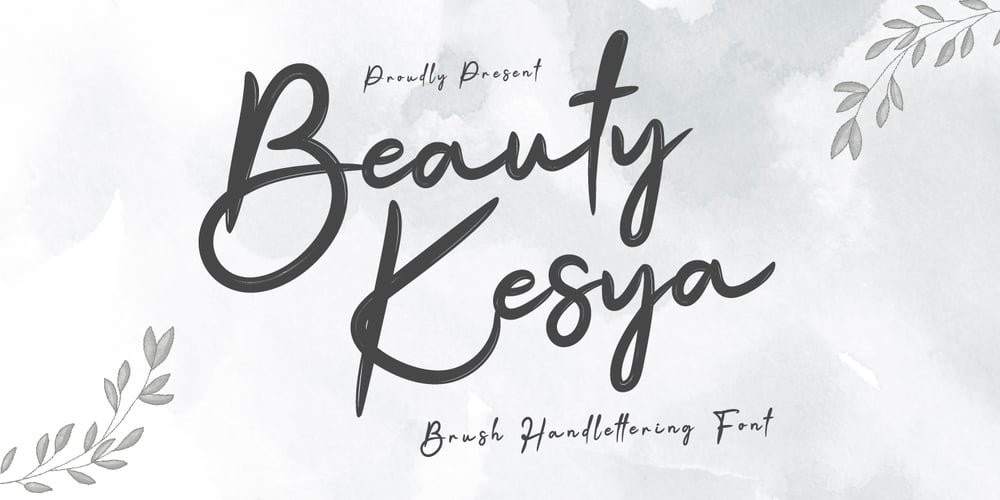 Beauty Kesya font