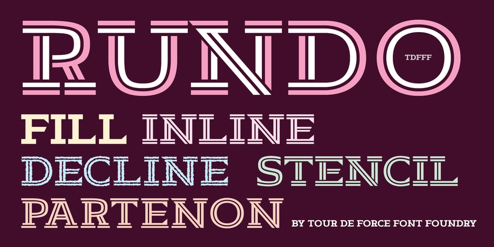 Rundo font