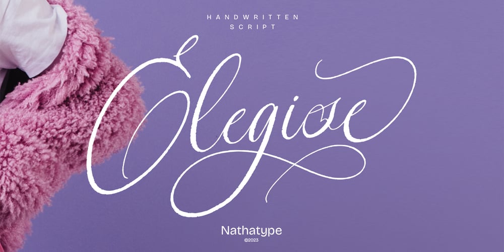 Elegise font
