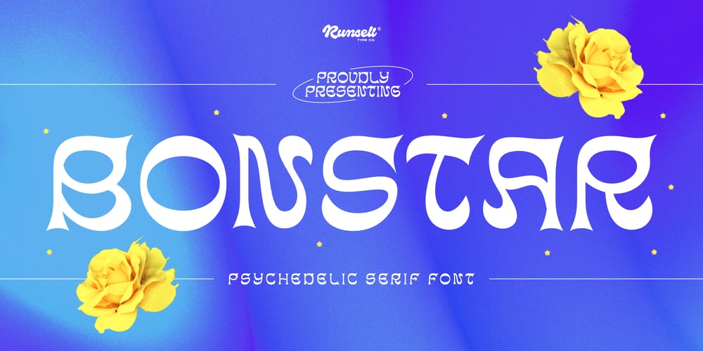 Bonstar font