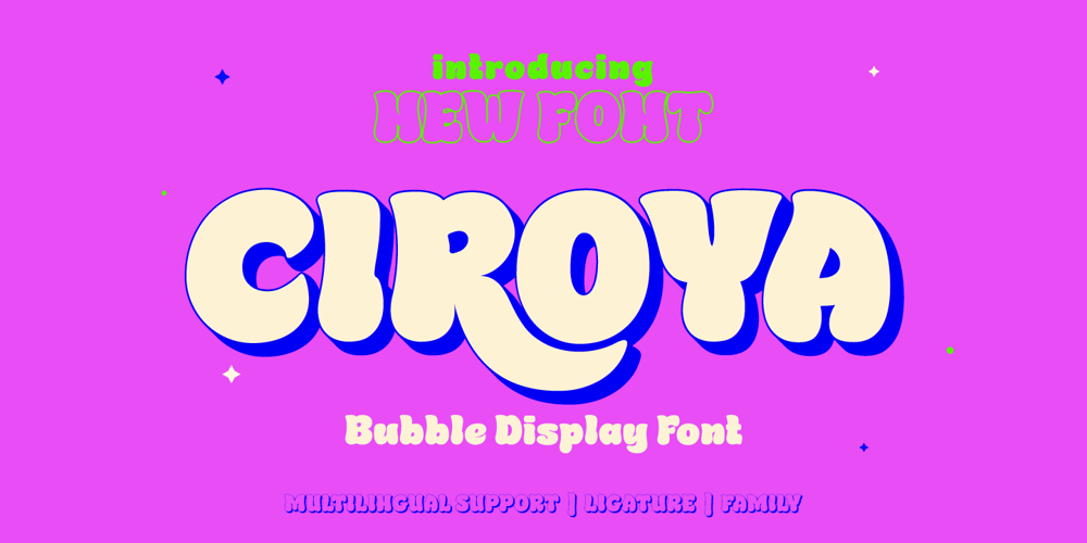 Ciroya font