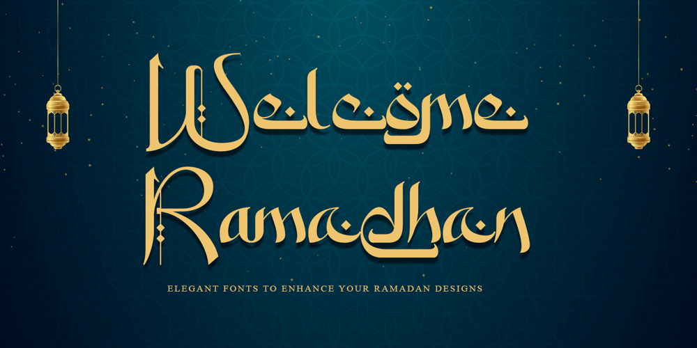 Welcome Ramadhan font