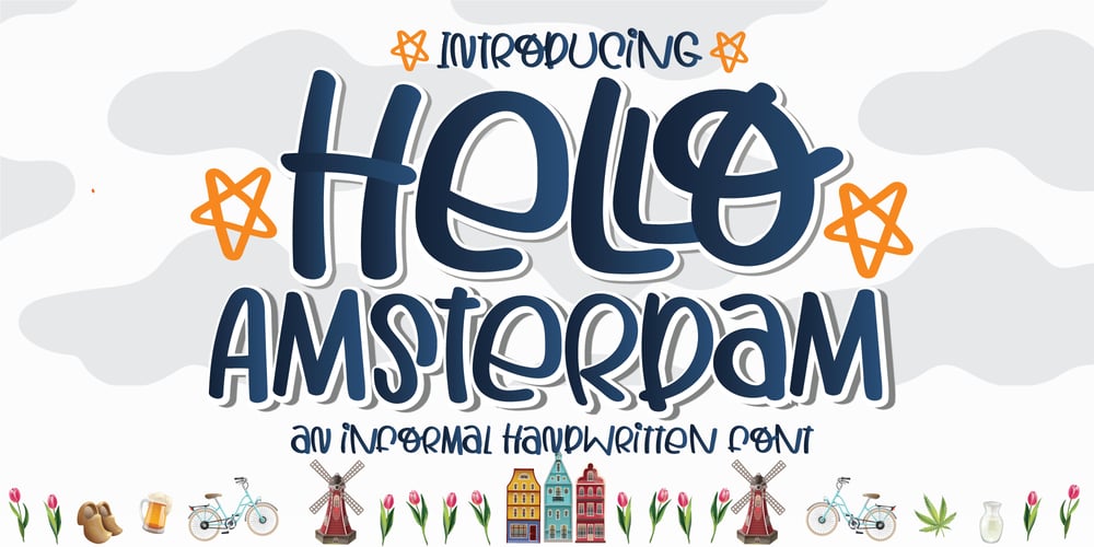 Hello Amsterdam font