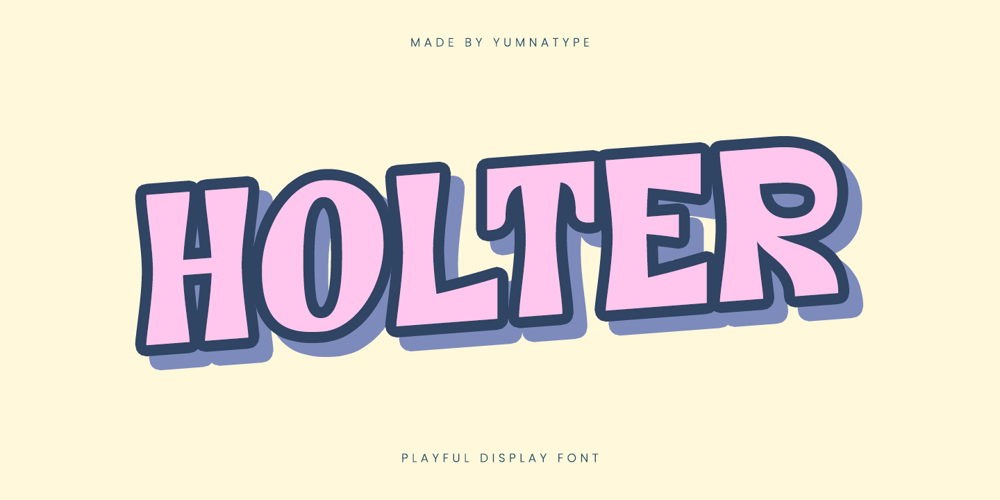 Holter font