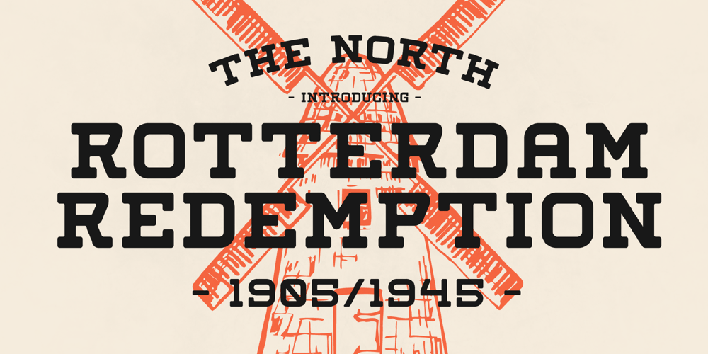 Rotterdam Redemption font