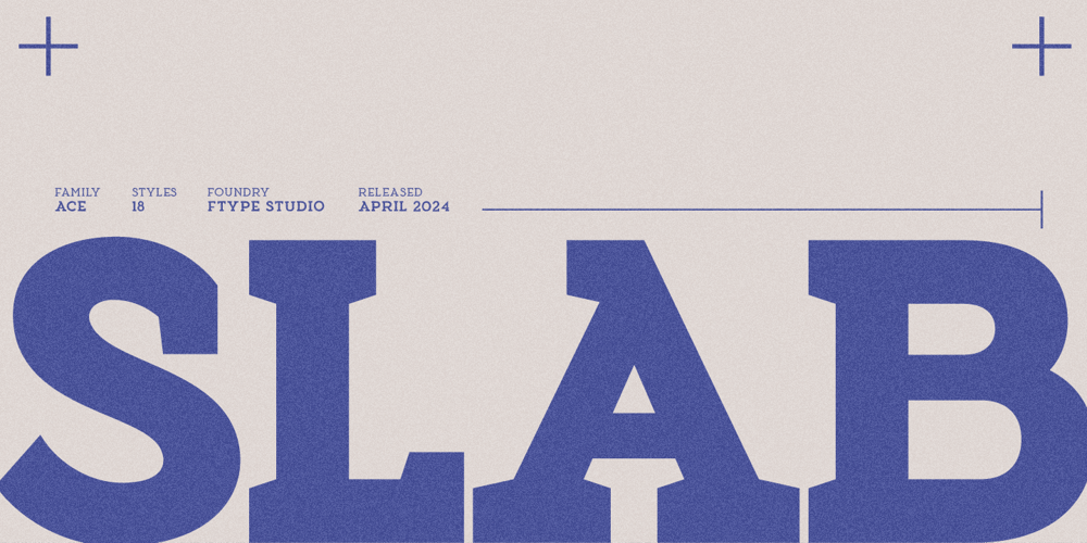 Ace Slab font