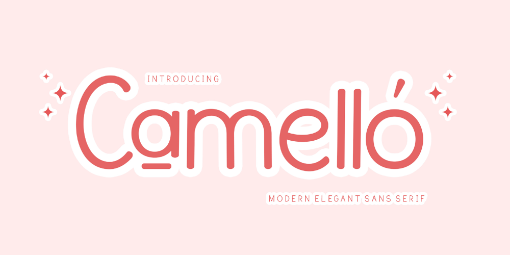 Camello font