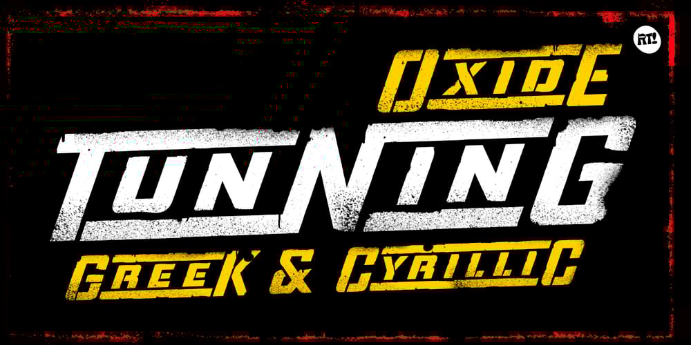 TuNninG OxidE font