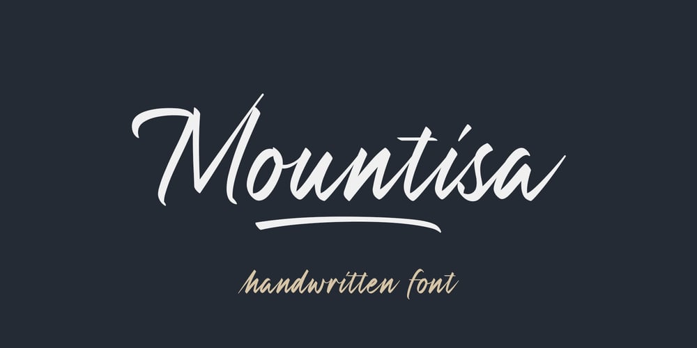 Mountisa font