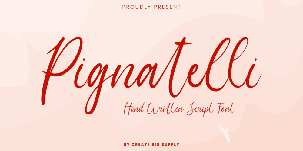 Pignatelli font
