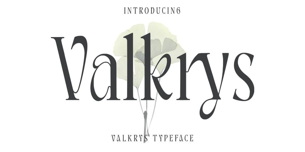 Valkrys font