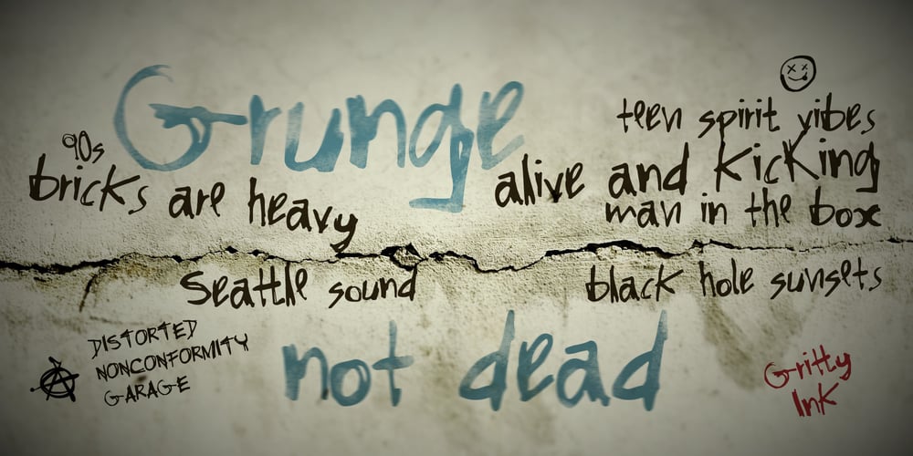 Gritty Ink font
