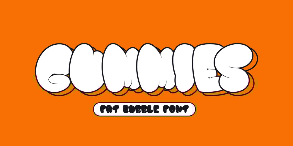 Gummies font