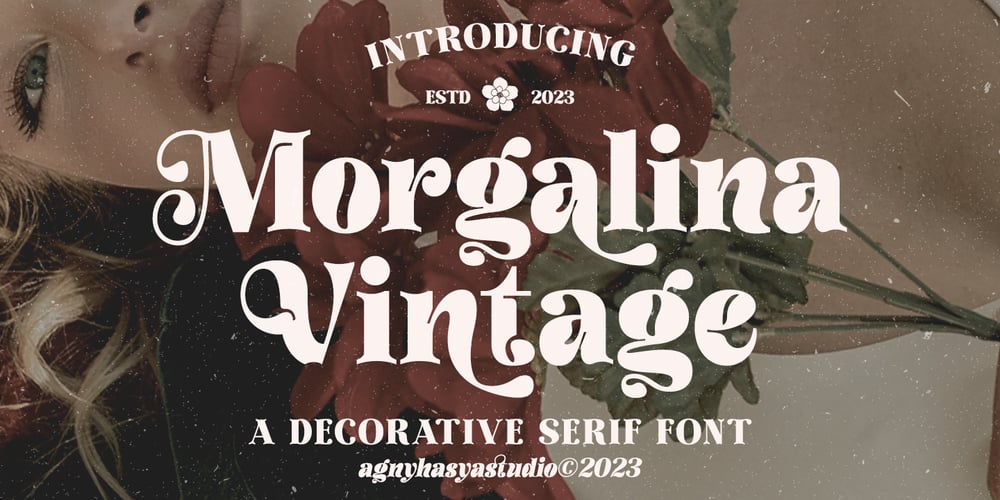 Morgalina Vintage font