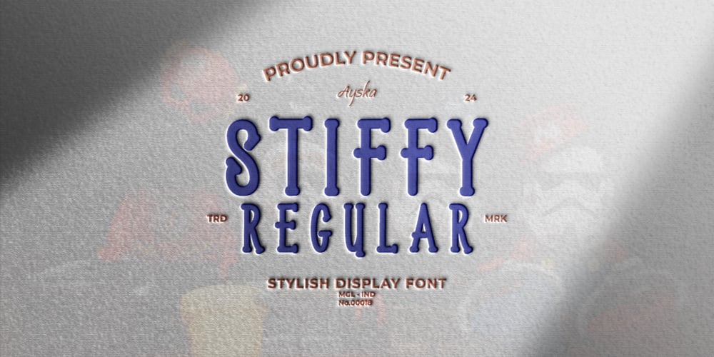 Stiffy font