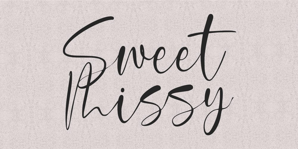 Sweet Missy font
