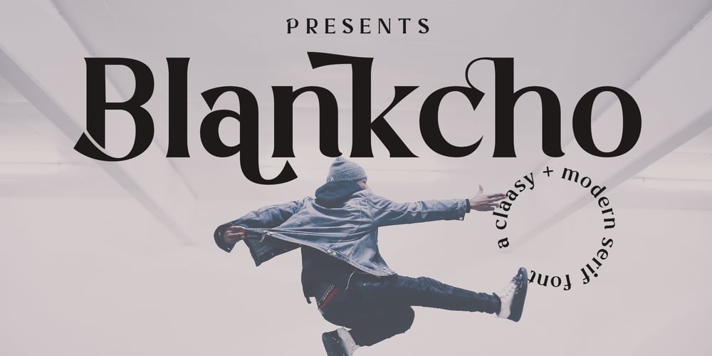 Blankcho font