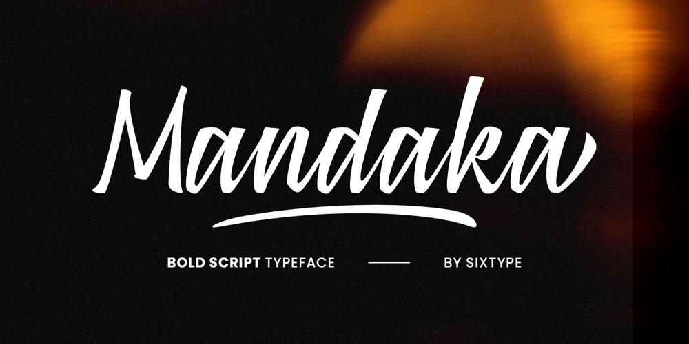 Mandaka font