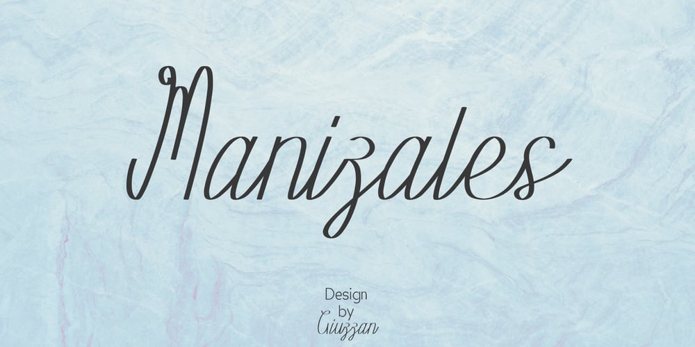 Manizales font