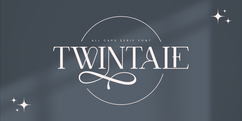 Twintale font