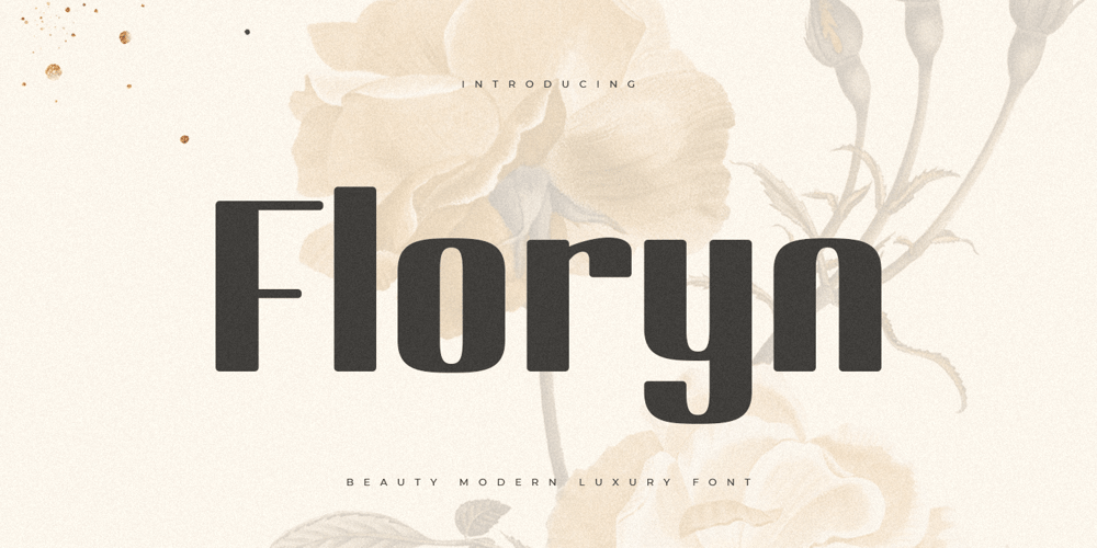Floryn font