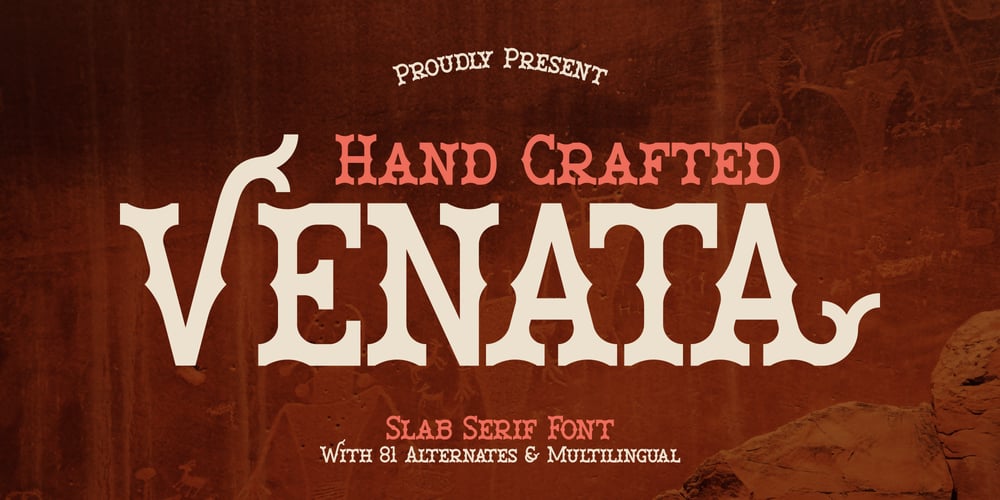 Venata font