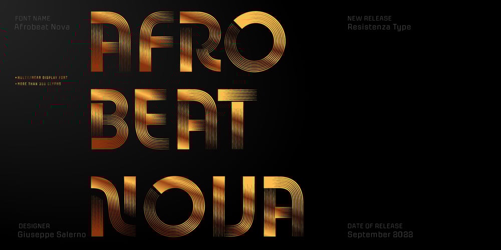 Afrobeat Nova font
