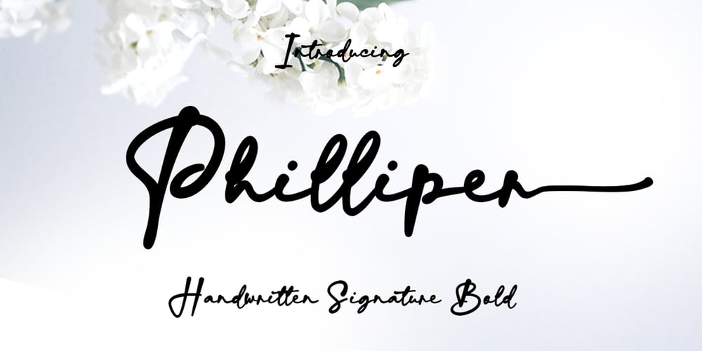Philliper font