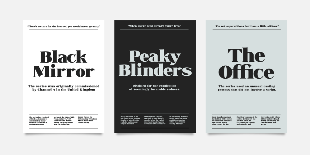 Rebeck font