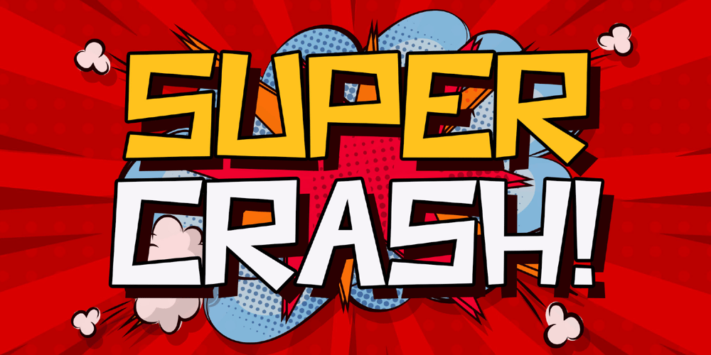 Super Crash font