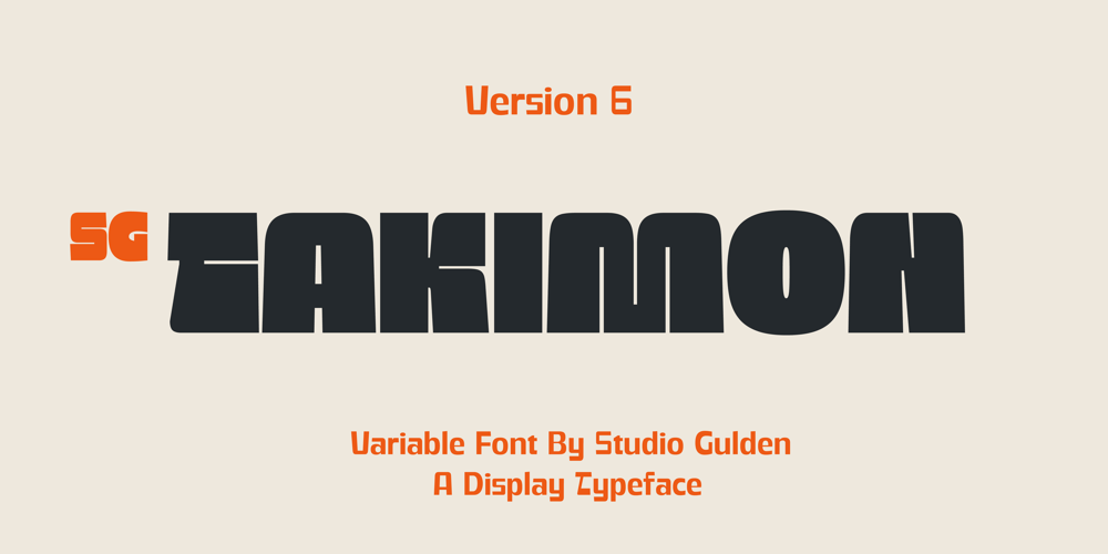 SG Takimon font
