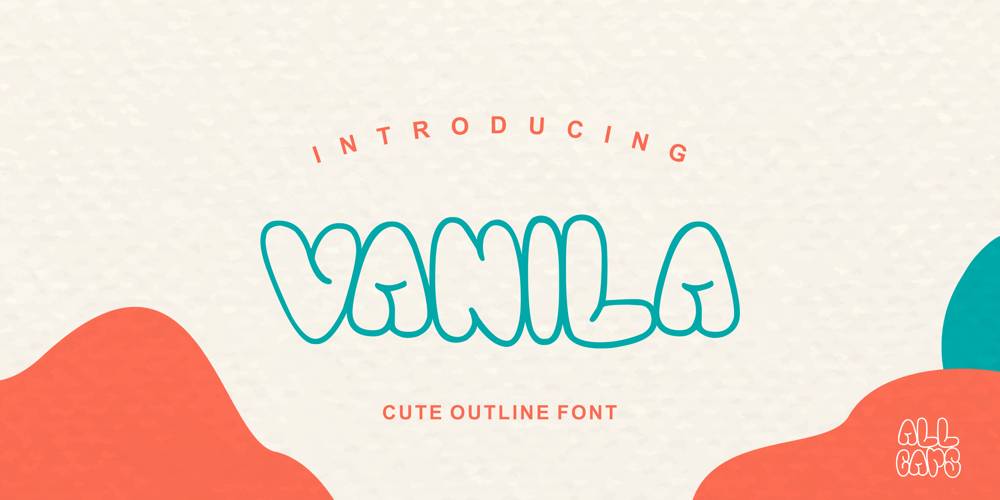 VANILA font
