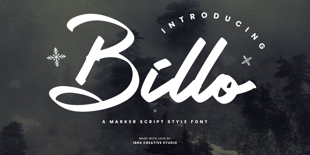 Billo font