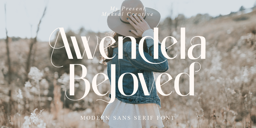 Awendela Beloved font