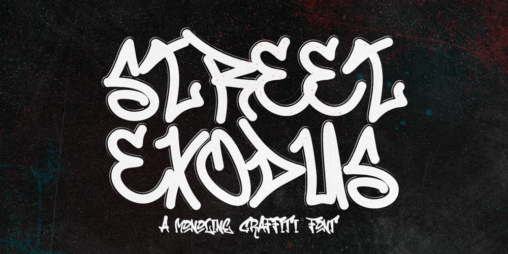 Street Of Exodus font