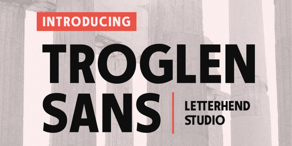 Troglen font