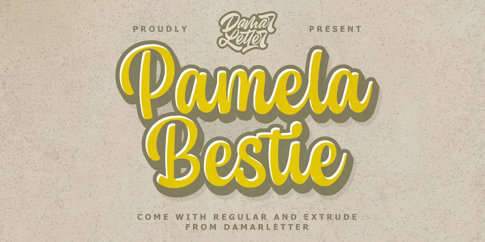 Pamela Bestie font