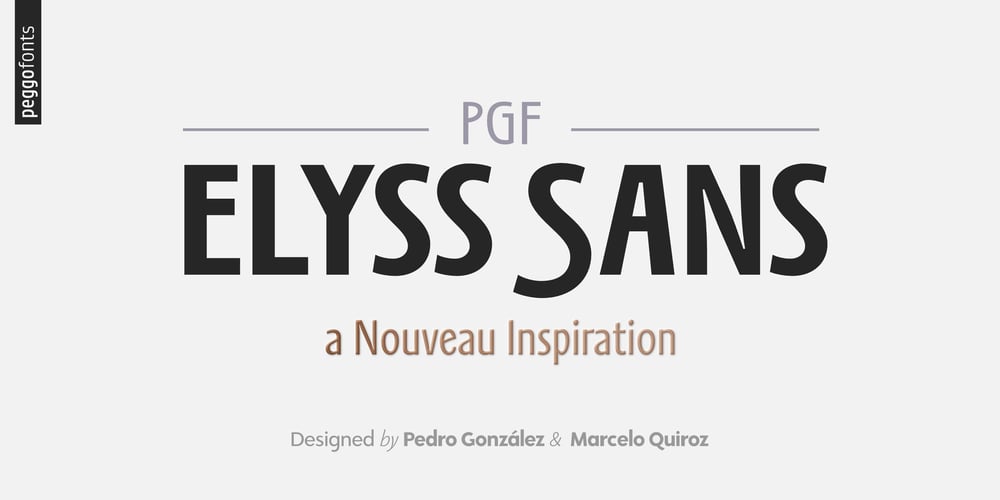 PGF Elyss Sans font