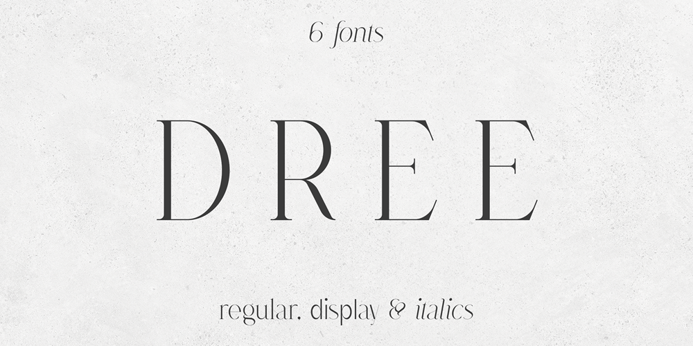 Dree font