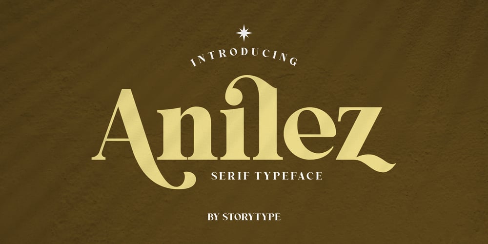 Anilez font