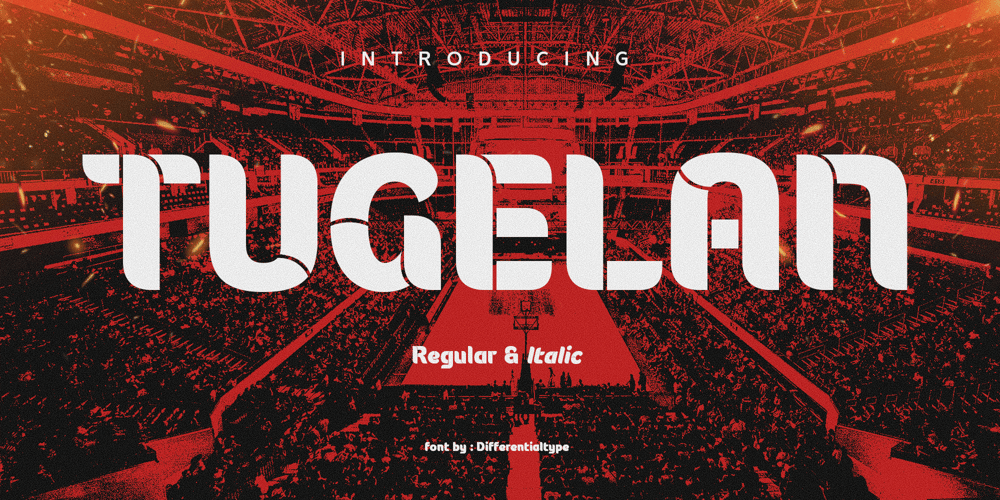 Tugelan font
