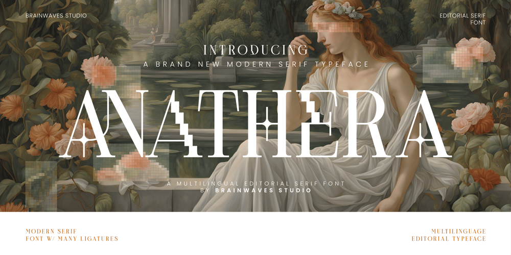 Anathera Serif font