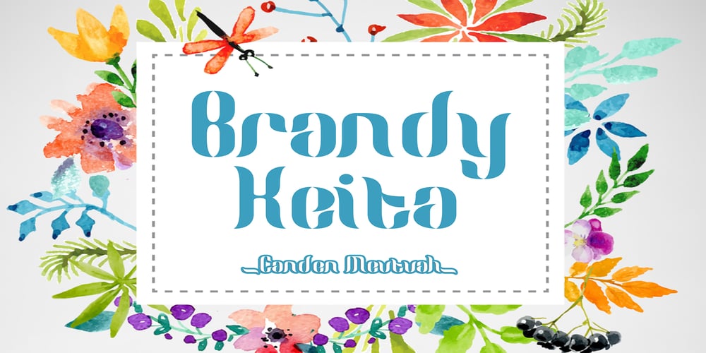 Brandy Keita font